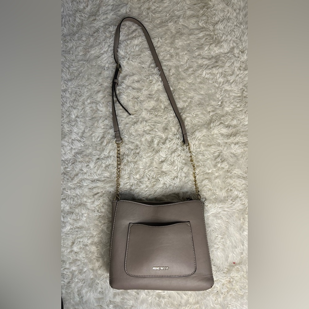 Nine west light purple/ grey bag
